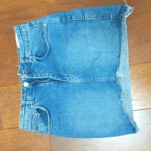 Jean skirt denim
